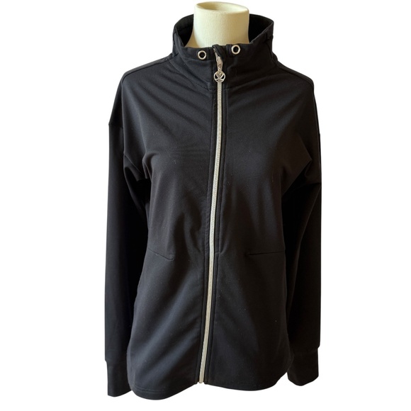 DAILY SPORTS GOLF JACKET LIGHTWEIGHT JERSEY SCANDI FULL ZIP ATHLETIC HIKING S - Picture 1 of 11